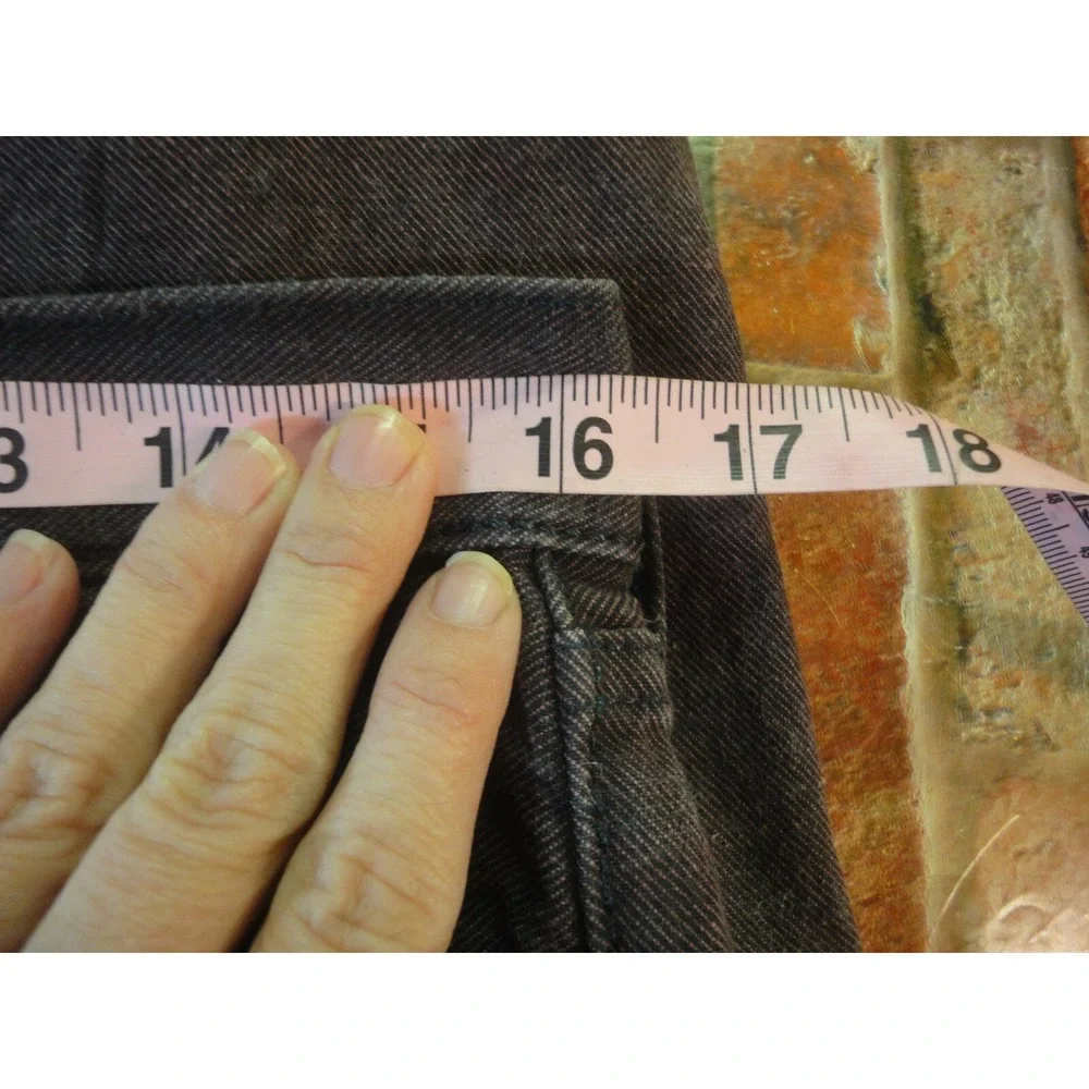 Vintage‎ men's Levis purple shade button fly 33W 30L faded denim jeans pants